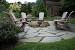 Flagstone Patio With Pea Gravel