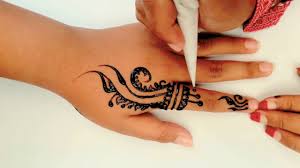 ᴴᴰ Simple Henna For Finger Jasa Hena Indo Youtube