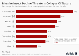 Chart Massive Insect Decline Threatens Collapse Of Nature