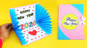 Making and selling handmade greeting cards provides the opportunity to simply earn a few extra dollars or to build a significant income. How To Make New Year 3d Pop Up Card Handmade Easy Greetings Card For Happy New Year 2020 Youtube