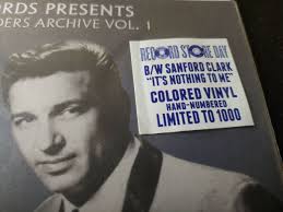 Zia Records 2014 Waylon Jennings b/w Sanford Clark Record Store Day 45 NEW  RSD