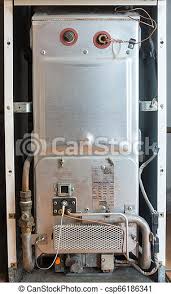 Your safety and the safety of others are very important. Old Gas Heater Gas Furnace With Pipes And Wires Old Gas Heater Gas Furnace For Central Heating With Pipes And Wires Canstock