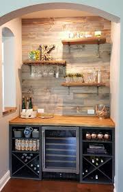 A smaller liquor cabinet could be a good addition to a smaller house as well. Mini Small Space Small Kitchen Bar Counter Design Novocom Top