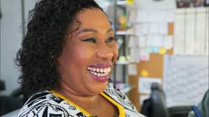 Mimi Mahlasela On Set Of 7de Laan