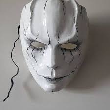 Porcelain Version 2 Resin Cast Mask Mask Drawing Cartoon Faces Masks Art