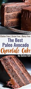You won't taste the the avocado at all, especially with triple chocolate up in hurr. The Best Paleo Chocolate Avocado Cake This Dairy And Gluten Free Chocolate Cake Is So Fluff Paleo Recipes Dessert Chocolate Avocado Cake Healthy Cake Recipes