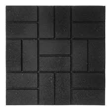 Envirotile The Home Depot Rubber Patio Pavers Rubber Patio Rubber Paver