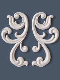 10 Decorative Scrolls Collection 3d Model Wood Carving Designs Baroque Ornament Ornaments Design