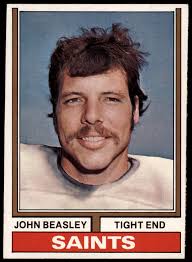 Amazon.com: 1974 Topps # 16 John Beasley Saints (Football Card) VG/EX  Saints Texas A&M : Collectibles & Fine Art