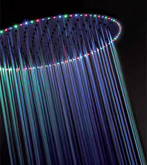 Rio Led Shower Head Lights Up Your Bath Like A Disco