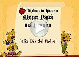 Pero no en todos los lugares del mundo se homenajea a los padres en esta fecha. Tarjeta Animada De Dia Del Padre Diploma Para Papa
