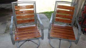 How To Redo A Pair Of Worn Out Patio Chairs Patio Furniture Redo Patio Chairs Redo Redo Outdoor Furniture
