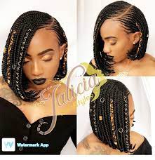 Pin By Korlebu On 1 My Next Hairstyles African Hair Braiding Styles Bob Box Braids Styles Bob Braids Hairstyles