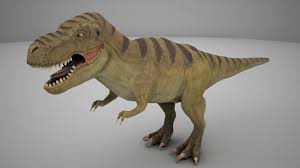 Trex 3d Model Dinosaur Max C4d Obj 3ds Fbx Lwo Stl
