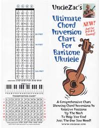 Uncle Zacs Ultimate Chord Inversion Chart For Baritone Ukulele