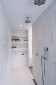 Stor Familiedusj Badkamer Badkamer Zonder Raam Mozaiek Badkamer