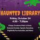 Haunted Library event image