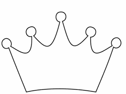 Prinzessin krone vorlage ausdrucken : Chalkboard Paint Crown Kronenmuster Kronenschablone Geburtstagsstuhl