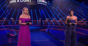 Jeangu macrooy heel blij met repetities songfestival. Presentatoren Songfestival Schitteren In Feestelijke Outfits Prachtig Show Ad Nl