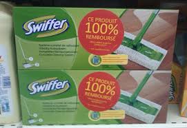 Trouvé chez un magasin leclerc au rayon produits ménagers, ce bon plan concerne le balai swiffer kit de démarrage (système complet de nettoyage) vendu aux alentours de 14 / 15 euros (vu au prix de 14.10 euros). Balai Swiffer 100 Rembourse En Bons D Achat