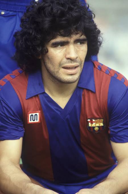 Les maillots mythiques de Diego Maradona