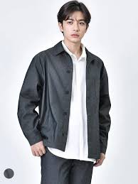 シャツ アウター メンズ