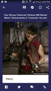 Wicked world (2015) shorts, captain hook's daughter cj appears. Your Disney Character Choices Will Reveal Which Descendants 2 Character You Are
