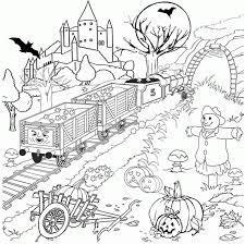 Discover thanksgiving coloring pages that include fun images of turkeys, pilgrims, and food that your kids will love to color. Advanced Halloween Coloring Pages Printable Coloring Pages For Coloring Home