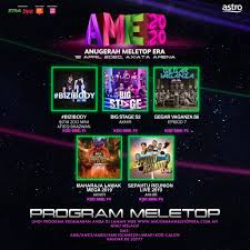 Ella anugerah meletop era 2019 1.sepi sekuntum mawar merah 2. Senarai Penuh Top 5 Anugerah Meletop Era 2020