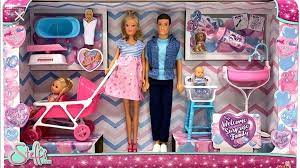Barbie Y Ken Son Padres Barbie Juguetes Dibujo Tiernos