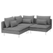 Canape ikea gris friheten canapé conv d 039 angle avec rangement skiftebo gris friheten canapé conv d angle avec rangement skiftebo gris foncé après une bonne nuit de sommeil votre chambre redevient facilement un salon le rangement sous l assise est facile d accès et large ce qui permet de. Soderhamn Canape D Angle 3 Places Lejde Gris Noir Ikea