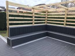 Decking Glasgow Motherwell Decking East Kilbride Small Backyard Patio Backyard Sunken Hot Tub