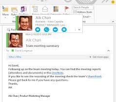 I explain in the next list the summary. Skype For Business Starting To Come To Life