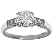 Shop women's harry winston rings. Harry Winston Tryst Round Brilliant 0 80 Carat Diamond Solitaire Platinum Ring For Sale At 1stdibs
