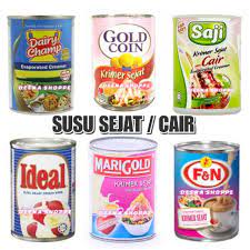 Penggunaan susu cair, akar ketumbar dan lengkuas menambah. Ready Stock Susu Cair Krimer Sejat Evaporated Milk Pelbagai Brand Shopee Malaysia