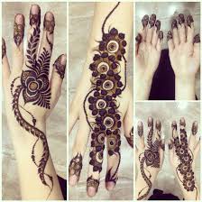 Eid In Dubai 2014 I Really Like The Left Hand Arabic Style Henna Mehndi Designs Eid Mehndi Designs