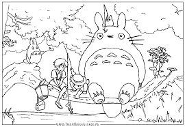 Turn on the printer and click on the drawing of spirited away you prefer. Chibi Totoro Coloring Pages Novocom Top