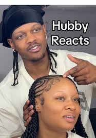 Hubby Reacts to My New Braided Hairstyle