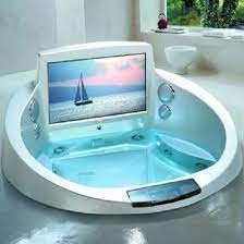 Freestanding, clawfoot, soaking, pedestal, slipper Luxury Modern Jacuzzi Bathtub Novocom Top
