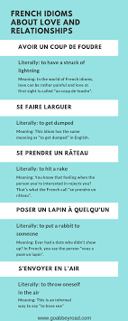 French Idioms About Love And Relationships Summer Program High School Students Idioms