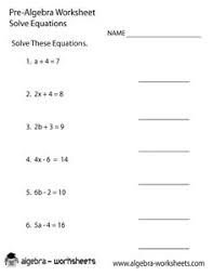 All worksheets are pdf documents. Algebra Worksheets Algebrasheets Profile Pinterest