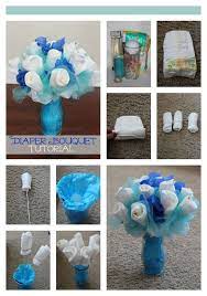 How To Make A Diaper Bouquet Picture Tutorial Baby Shower Crafts Baby Shower Gifts Simple Baby Shower
