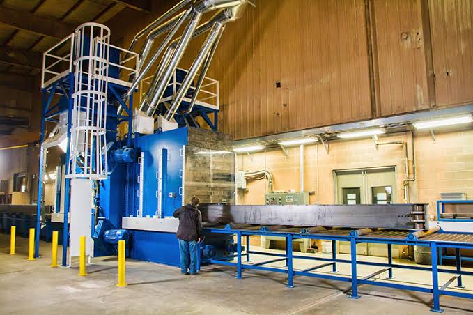 Wheelabrator Shot Blast System