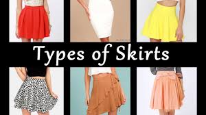 Types Of Skirts With Names Basics Of Fashion Designing 5 Youtube
