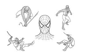 Coloring pages spiderman pdf, printable colouring pages of spiderman, birthday party activity, adults kids activity home, instant download. Spiderman Coloring Pages Pdf Printable Coloringfile Com