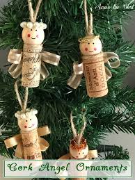 This simple, fun and decorative diy wine cork christmas tree requires just a touch of crafting skills, but a whole lot of holiday spirit. Wine Cork Angel Ornaments Across The Blvd