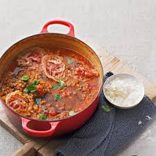 Italienischer Linseneintopf Rezept Linseneintopf Eintopf Suppen Rezept Vegetarisch