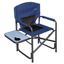 Suzeten Oversized Deck Chair Folding Camping Portable Lightweight Chair With Mesh Back Pocket Side Table For C Lightweight Chair Camping Furniture Deck Chairs