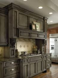 Digging These Gray Cabinets As Potential Stain For Our Cabinets But How To Replicate Stained Kitchen Cabinets Rustic Kitchen Cabinets Gray Stained Cabinets