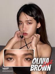 รีวิวคอนแทคเลนส์ Kitty Kawaii Olivia: สีสวยและคุณภาพดี